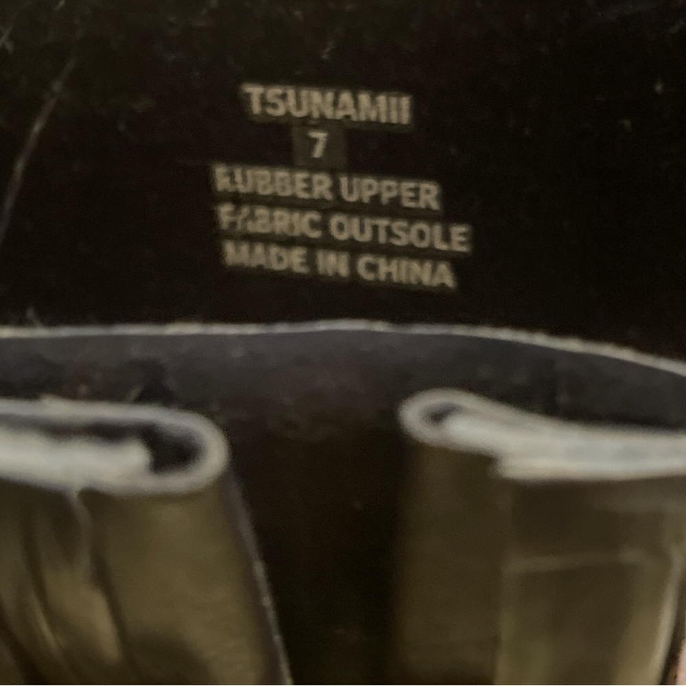 Steve Madden Tsunami Blue navy raining Boots - Picture 6 of 9